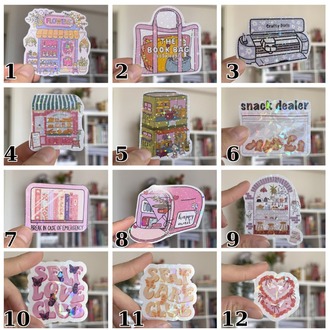 Holografik Stickerlar 3 adet