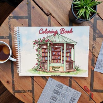 BOOKISH THEME - BOYAMA KİTABI