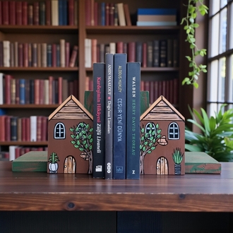 El yapımı kitap tutucu