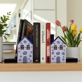 Ahşap kitap tutacağı