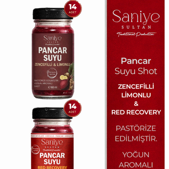  Aktivite Öncesi & Sonrası Kombin Shot Seti 14’lü 60 ml