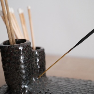 Noir Incense Holder