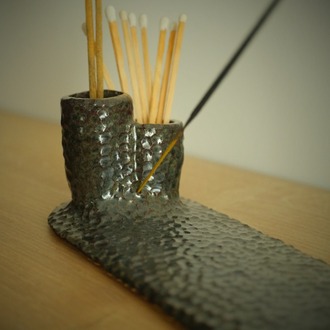 Noir Incense Holder