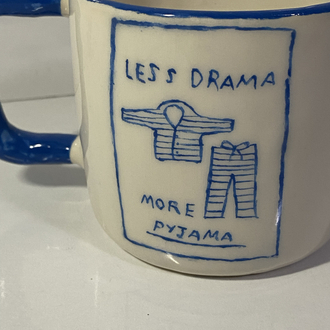 “Less Drama More Pyjama” Mug