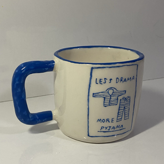 “Less Drama More Pyjama” Mug