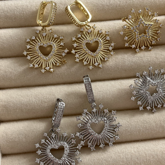Gold Kalpli Küpe