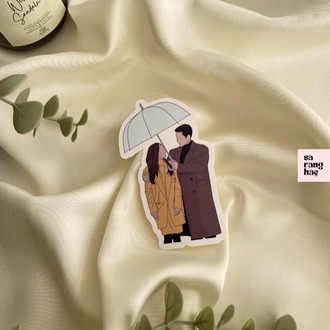 Crash Landing on You Sticker