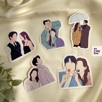 5'li K-Drama Sticker Seti 2