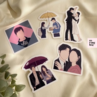 5'li K-Drama Sticker Seti