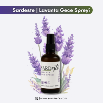Sardeste | Lavanta Gece Spreyi - 100 ML Cam