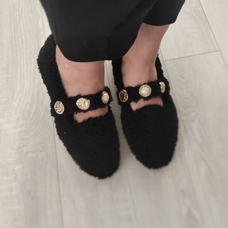 peluş işleme detaylı babet