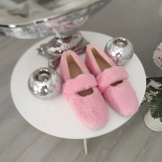 pembe peluş ev babeti 