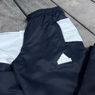 Adidas Performance fabric tracksuit Lacivert Beyaz 