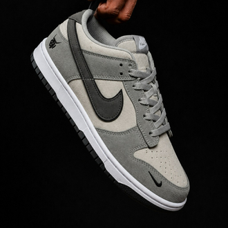 Nike SB Dunk Low Setsubun Gri Sneakers 