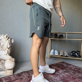 On Cloud Micro Spor Shorts Mint Yeşili