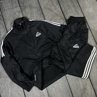 Adidas Performance fabric Tracksuit Siyah Siyah 