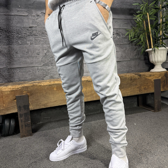 Nike Tech Fleece Premium Doubleface kumaş Eşofman Altı Gri  