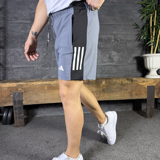 Adidas 3 stripes new print parçalı şort 3 renk