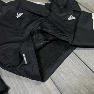Adidas Performance fabric Tracksuit Siyah Siyah 