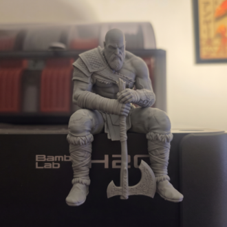 God of War serisinden Kratos Figürü