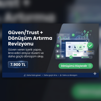 3) Güven / Trust + Dönüşüm Artırma Revizyonu