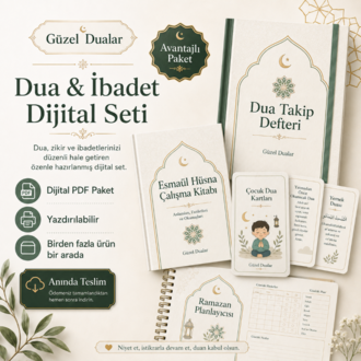 Dua & İbadet Dijital Seti