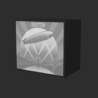Led Zeppelin Işıklı Tablo Lightbox
