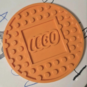 Lego Renkli Bardak Altlığı Seti
