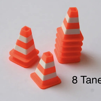 Turuncu Mini Yol Konileri Seti