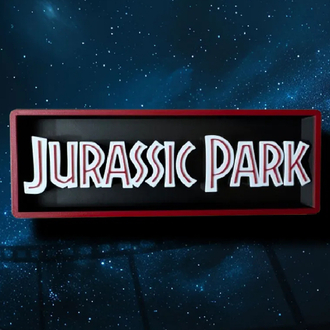 Jurassic Park Yazılı Dekoratif Pano