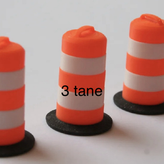 Turuncu Mini Yol Konileri Seti