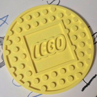 Lego Renkli Bardak Altlığı Seti