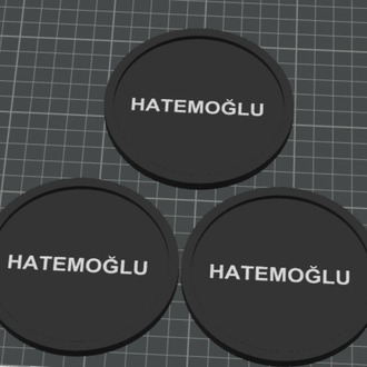 Özelleştirilebilir Bardak Altlığı