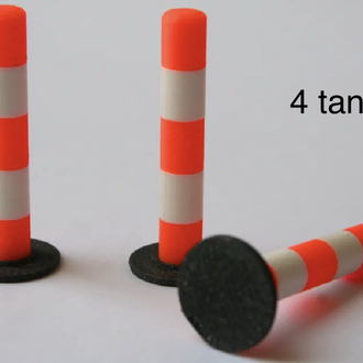 Turuncu Mini Yol Konileri Seti