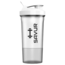 Beyaz Shaker 550 ml - Sporcu Shaker + Toz Saklama Kabı