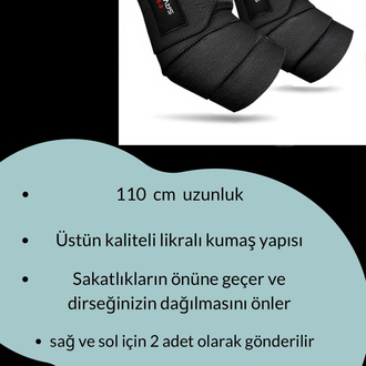 Dirseklik sakatlık önleyici destekleyici fitness dirseklik
