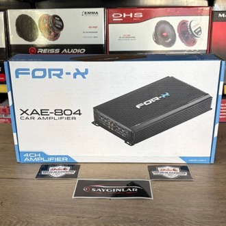 For-x XAE80.4 4 Kanal Oto Amfi