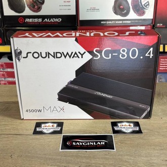 Soundway SG-80.4 4500 Watt Oto Amfi