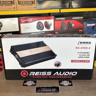 Reiss Audio RS-4150.4 AB Class Profesyonel Amfi