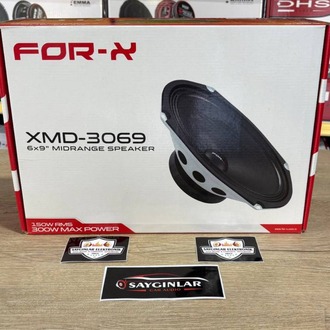 For-x XMD-3069 300 Watt 150 Rms Oval Midrange