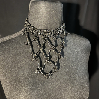 SE’Atelier Kristal kafes gerdanlık