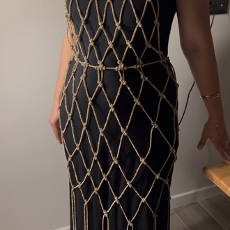 SE’Atelier - Kristal Tasarım Elbise Pareo / Crystal Mesh Dress