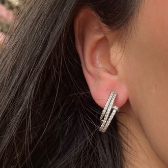 tornillo küpe | altın kaplama