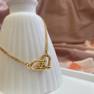 gold tffny kolye | çelik