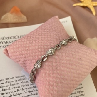 diamond heart bileklik | xuping
