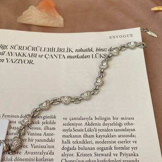 diamond heart bileklik | xuping