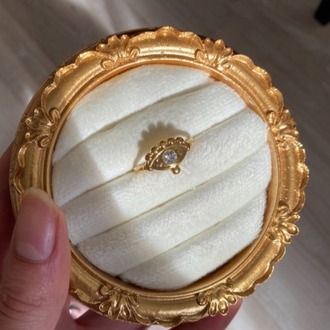 gold göz yüzük | çelik