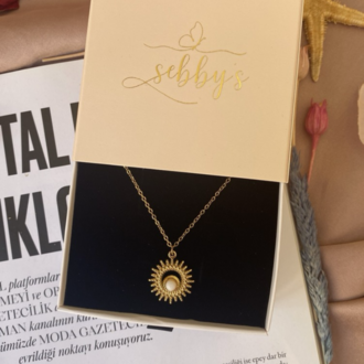 gold antik kolye III | çelik