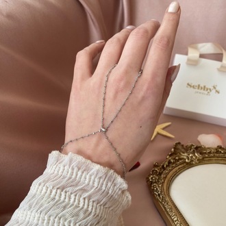 silver glowline şahmeran | altın kaplama