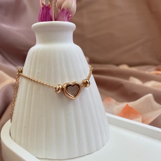 nested heart bileklik | xuping